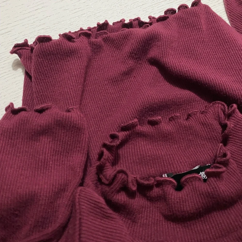 Sportsgirl - Maroon Skivvy - Picture 3 of 6